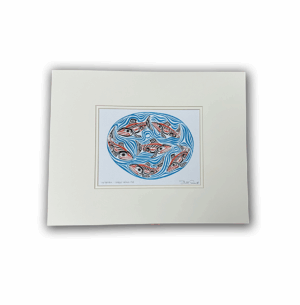 Sockeye Salmon Pool-Unframed