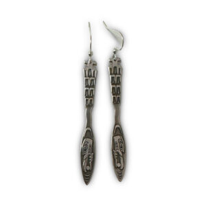Raven Paddle Earring