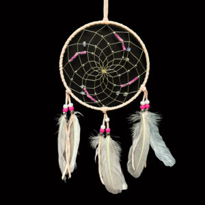 6" Pink Dream Catcher
