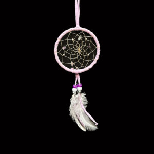 3" Pink Dream Catcher