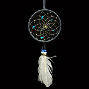 4" Navy Dream Catcher