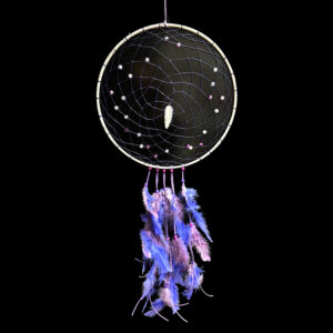 12" Purple dream catcher