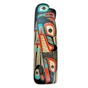 Eagle, Grizzly Bear, Raven, Salmon