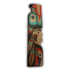 Chief Wearing Bear Frontlet and Raven