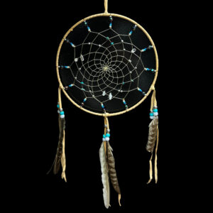 8" Yellow Dream Catcher
