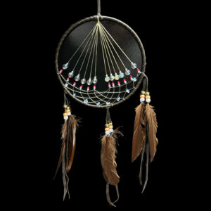 7" Black Dream Catcher