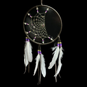 7" Black Dream Catcher