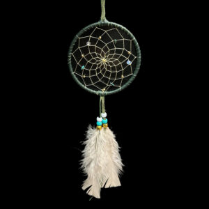 4.5" Dark Green Dreamcatcher