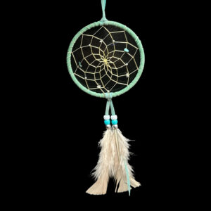 4.5" Green Dream Catcher