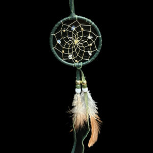 3" Dark Green Dream catcher