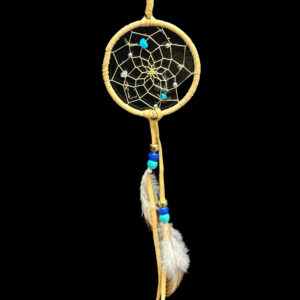 3" Yellow Dream Catcher