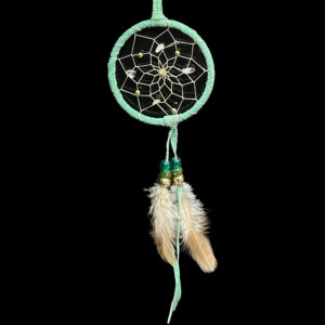 3" Green Dream Catcher