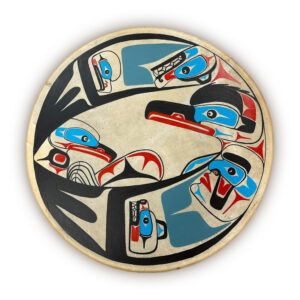 Raven, Man, Wolf, Eagle, Bear