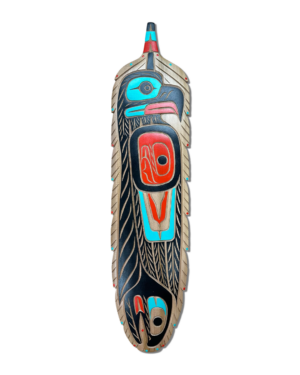 Hawk and Salmon Feather