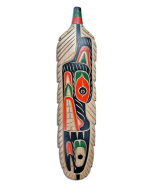 Wolf and Salmon Feather