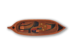 Killer Whale and Eagle Feather Bowl