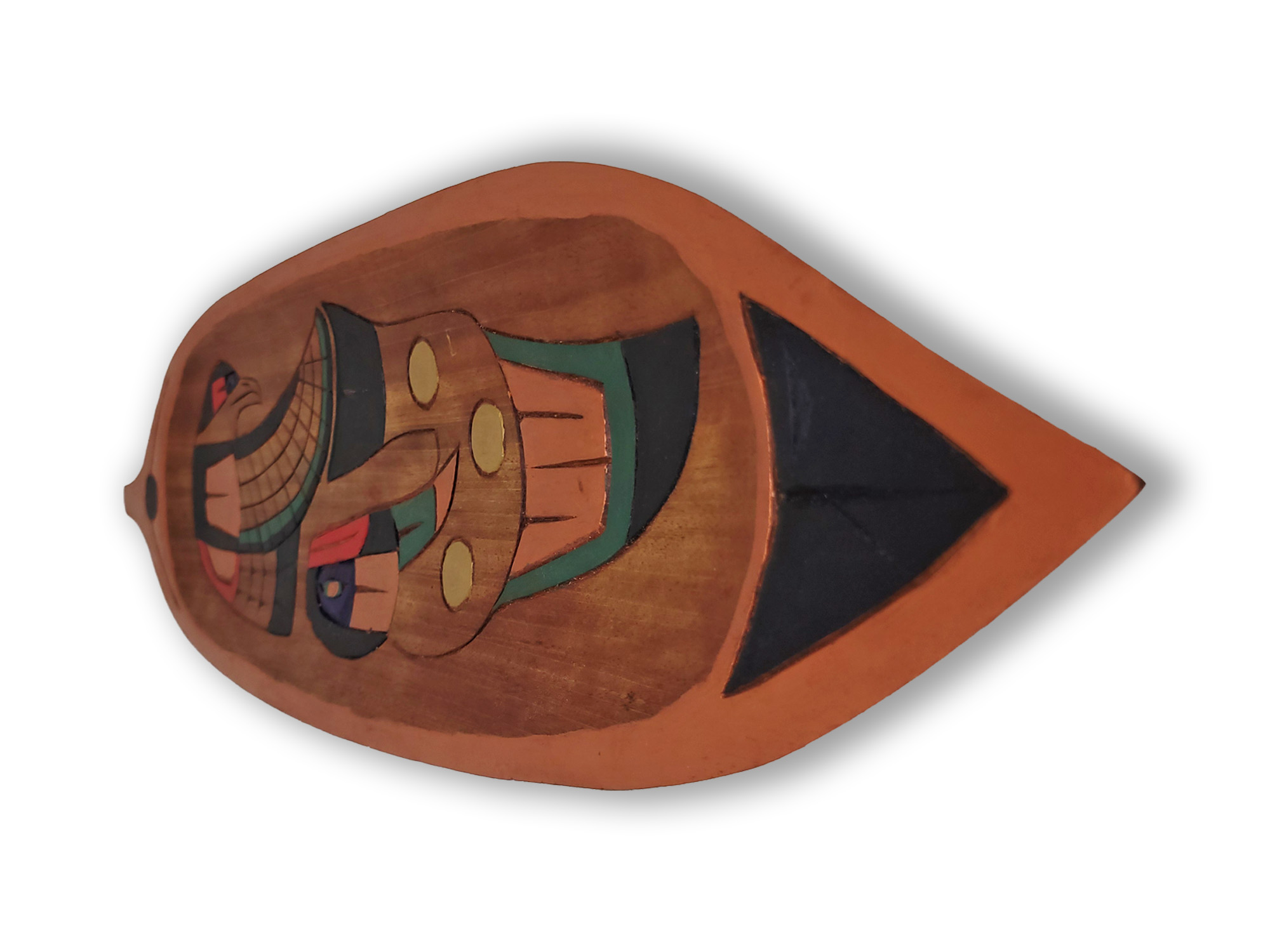 Killer Whale and Eagle Feather Bowl - Image 3