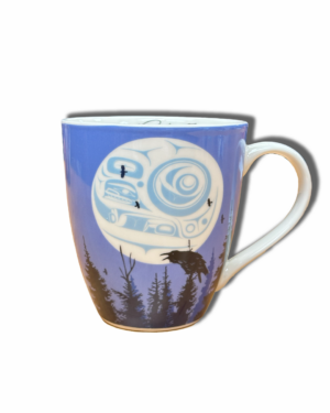 Ceramic Mug Raven Moon