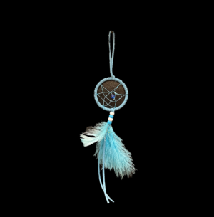 2" Blue Dreamcatcher
