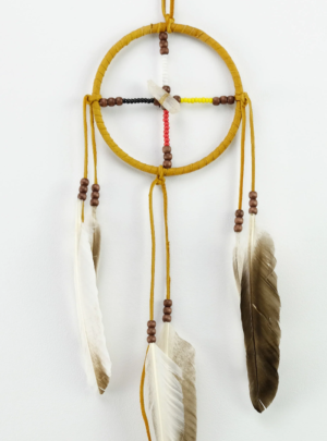 4" Gold Medicine Wheel