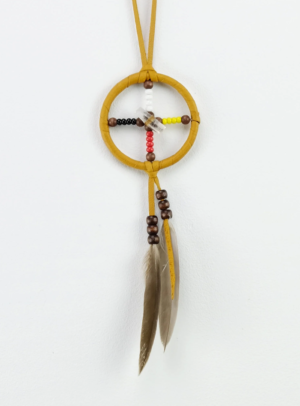 2" Gold Medicine Wheel