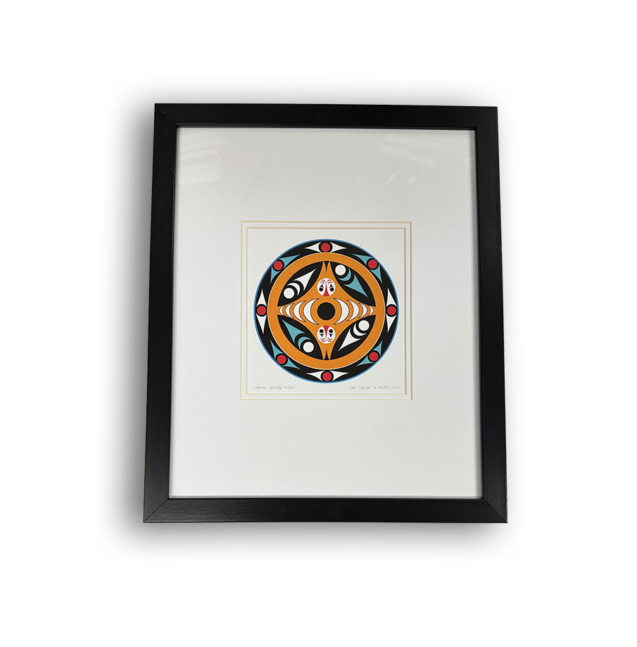 Salmon Spindle Whorl