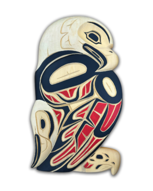 Eagle, Raven and Salmon
